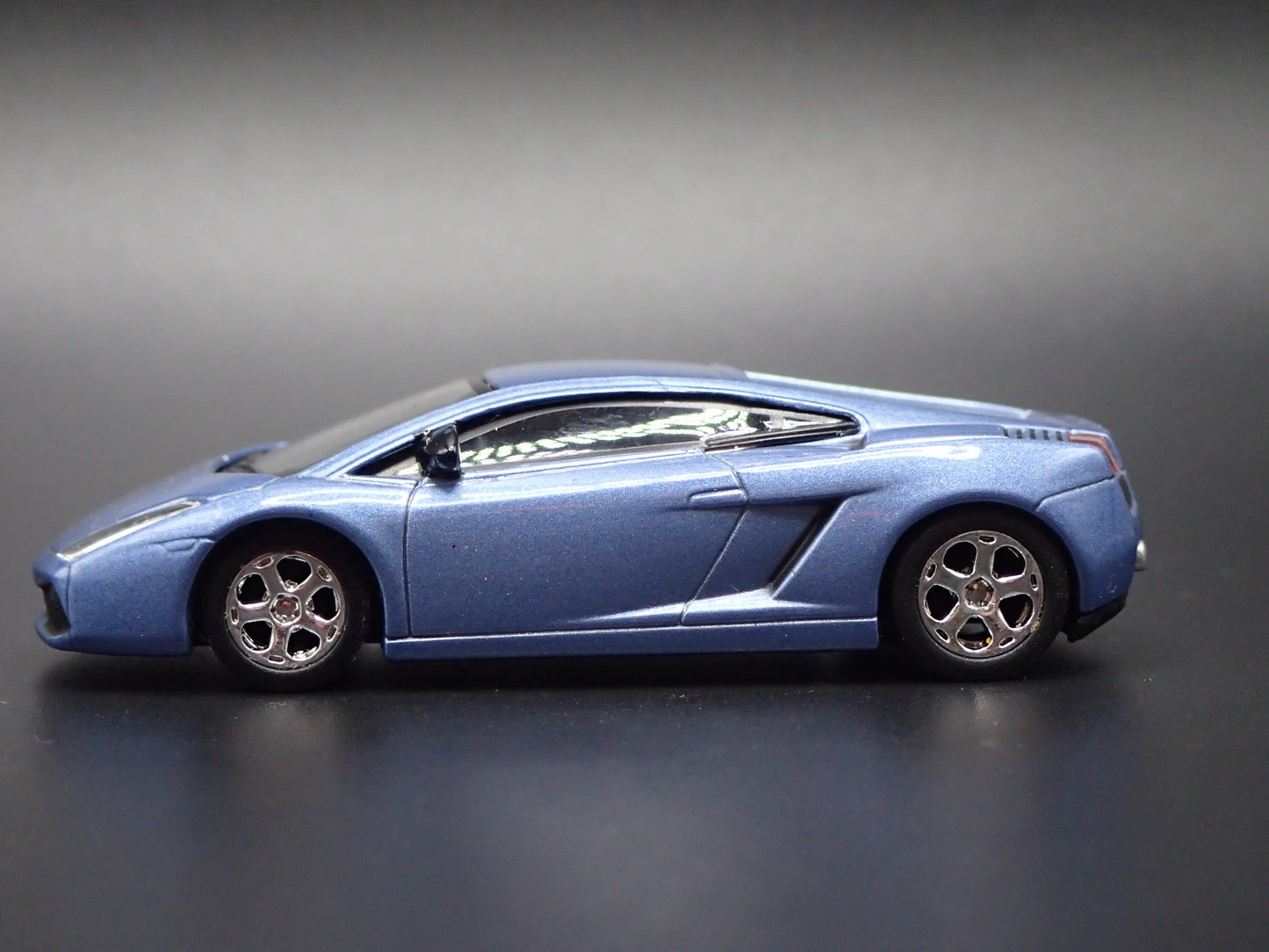 2008-2013 LAMBORGHINI GALLARDO BLUE SUPER CAR RARE 1:64 SCALE DIECAST MODEL CAR