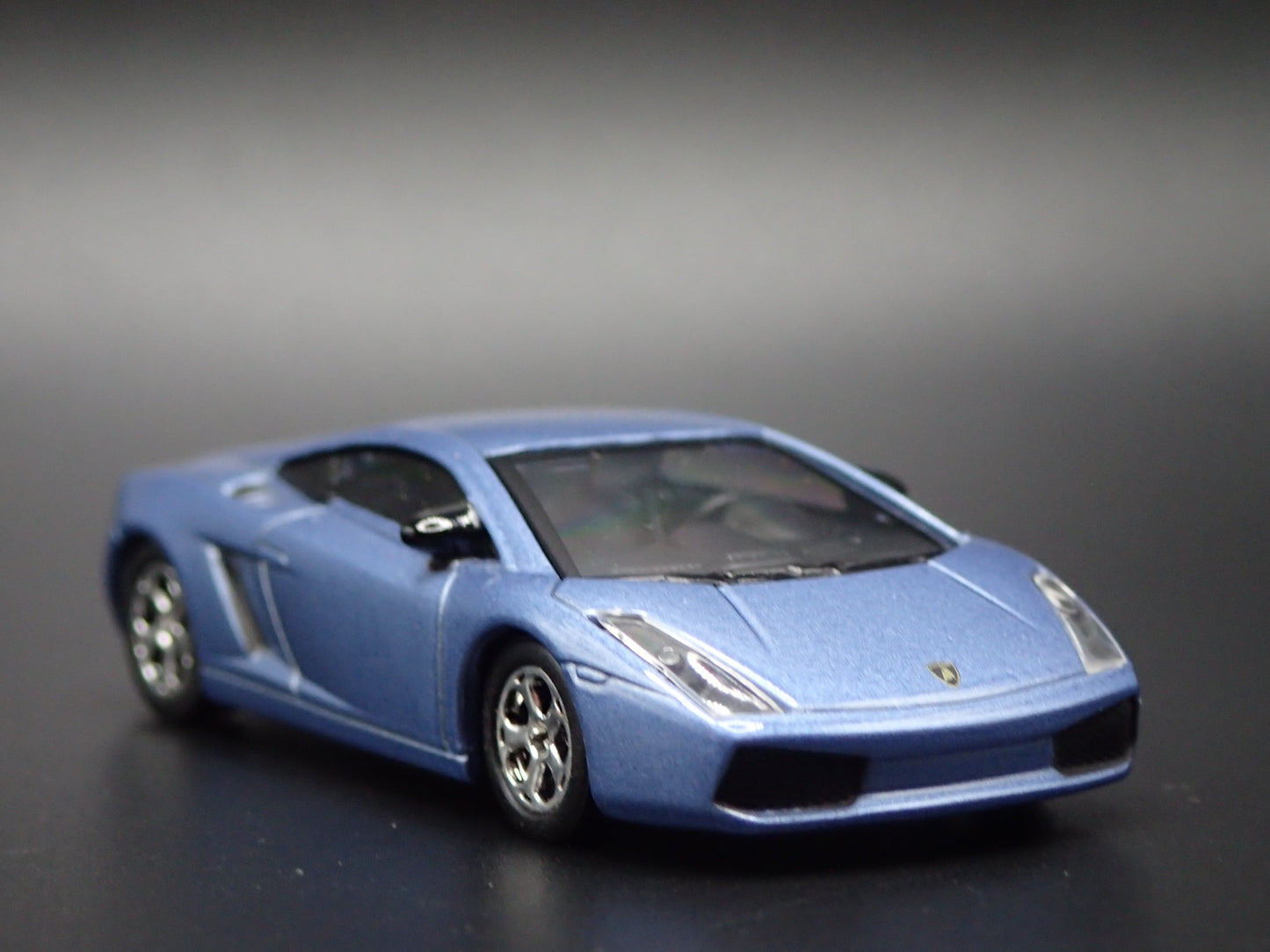 2008-2013 LAMBORGHINI GALLARDO BLUE SUPER CAR RARE 1:64 SCALE DIECAST MODEL CAR