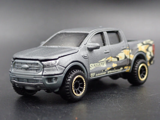 2019-2025 FORD RANGER PICKUP TRUCK SKYJACKER GRAY 1/64 SCALE DIECAST MODEL CAR