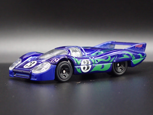 1970-1971 PORSCHE 917 LH RACING BLUE 1:64 SCALE COLLECTIBL DIECAST MODEL CAR