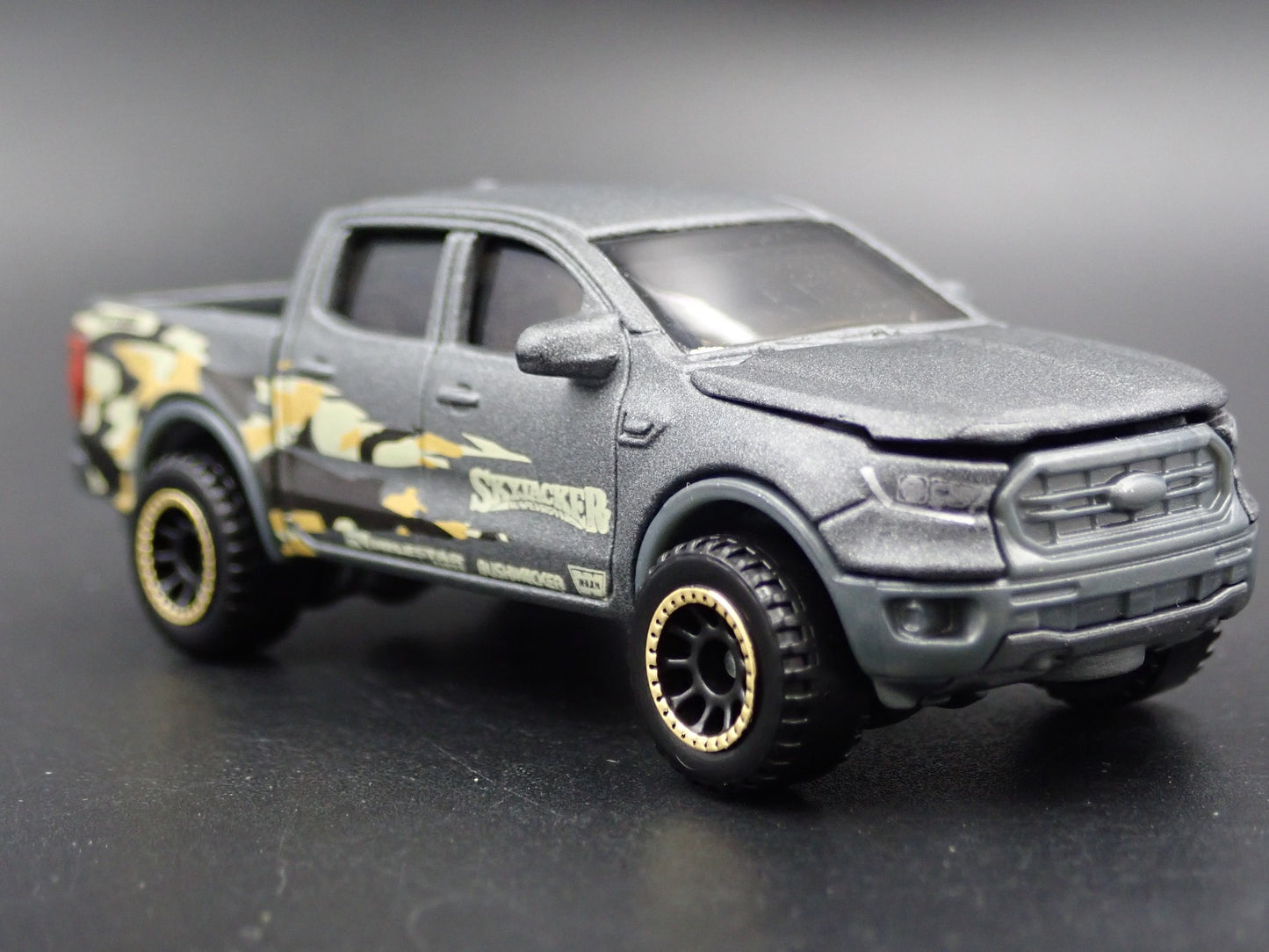 2019-2025 FORD RANGER PICKUP TRUCK SKYJACKER GRAY 1/64 SCALE DIECAST MODEL CAR