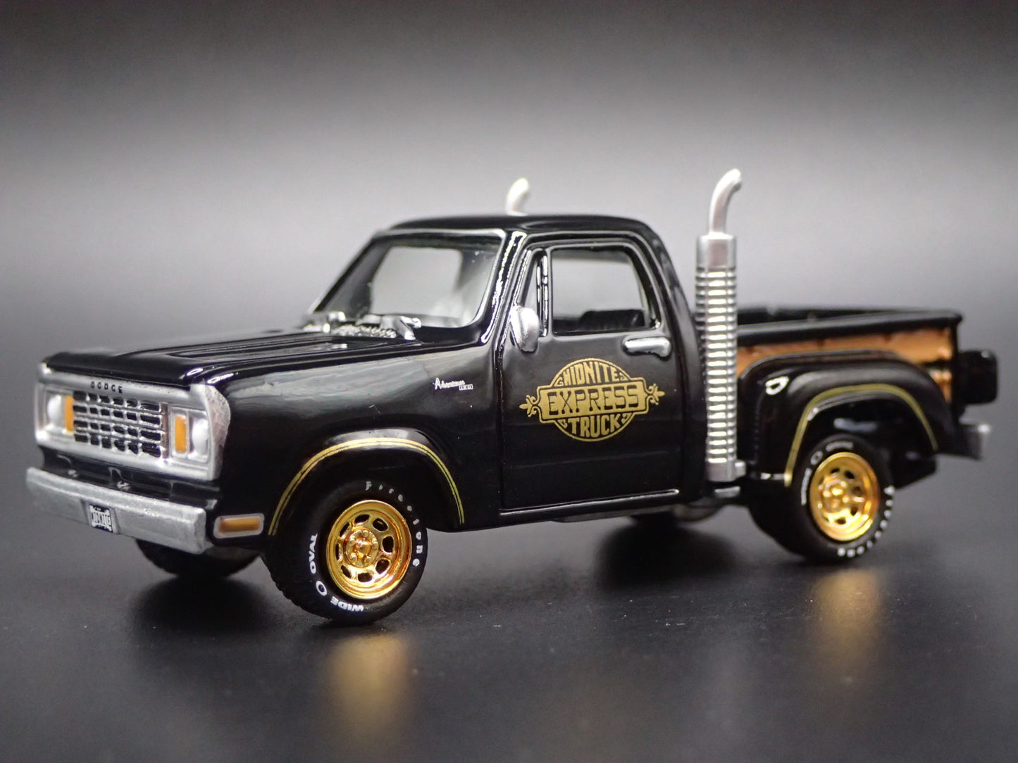 1978 78 DODGE WARLOCK PICKUP TRUCK MIDNIGHT EXPRESS 1/64 SCALE DIECAST MODEL CAR