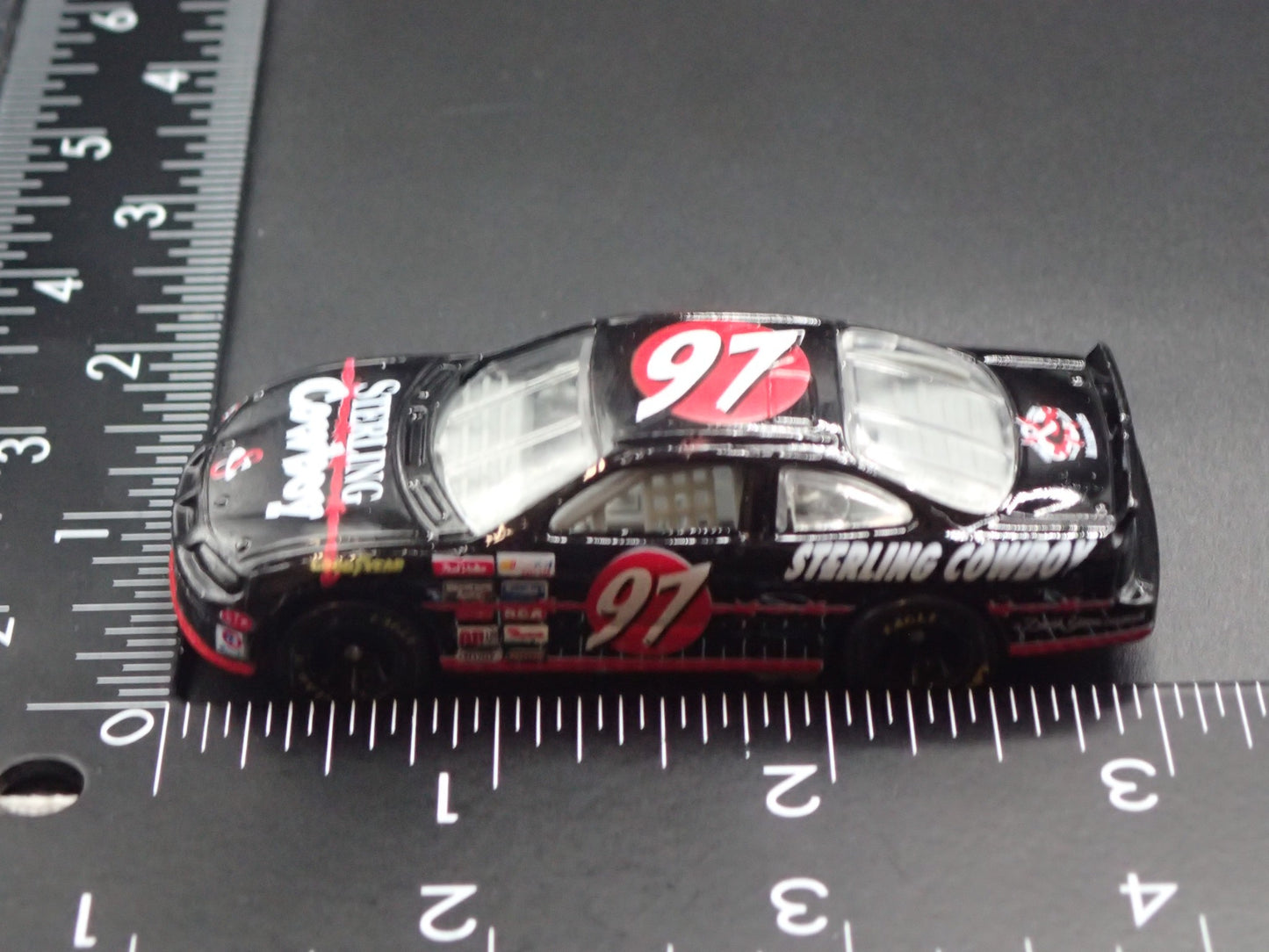 1996 96 PONTIAC GRAND PRIX 97 CHAD LITTLE NASCAR 1:64 SCALE DIECAST MODEL CAR