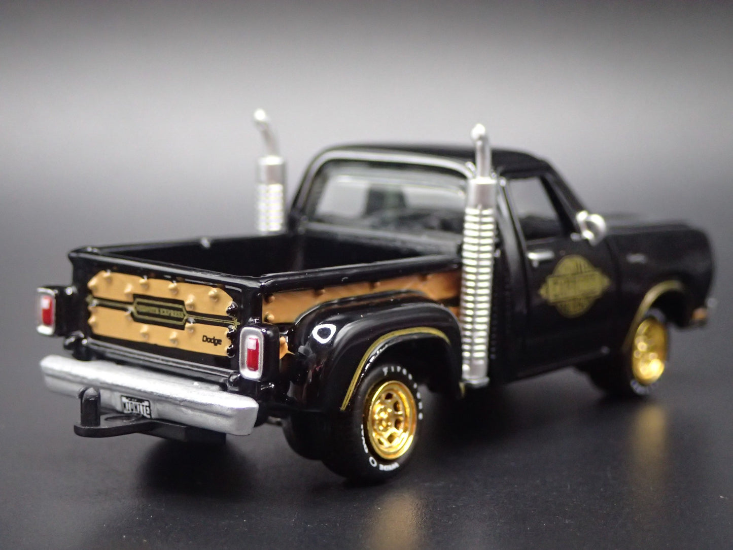 1978 78 DODGE WARLOCK PICKUP TRUCK MIDNIGHT EXPRESS 1/64 SCALE DIECAST MODEL CAR