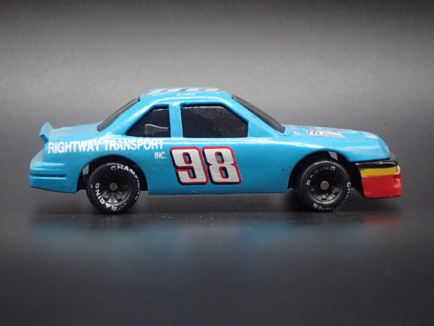 1991 91 FORD THUNDERBIRD 98 JODY RIDLEY NASCAR 1:64 SCALE DIECAST MODEL CAR
