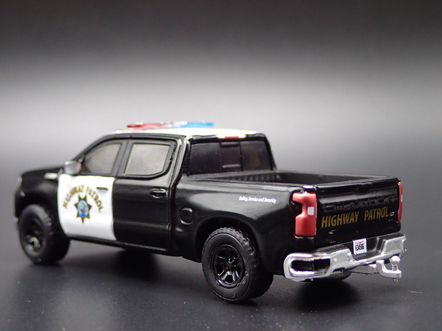 2019-2025 CHEVY CHEVROLET SILVERADO CHP POLICE  1:64 SCALE DIECAST MODEL CAR