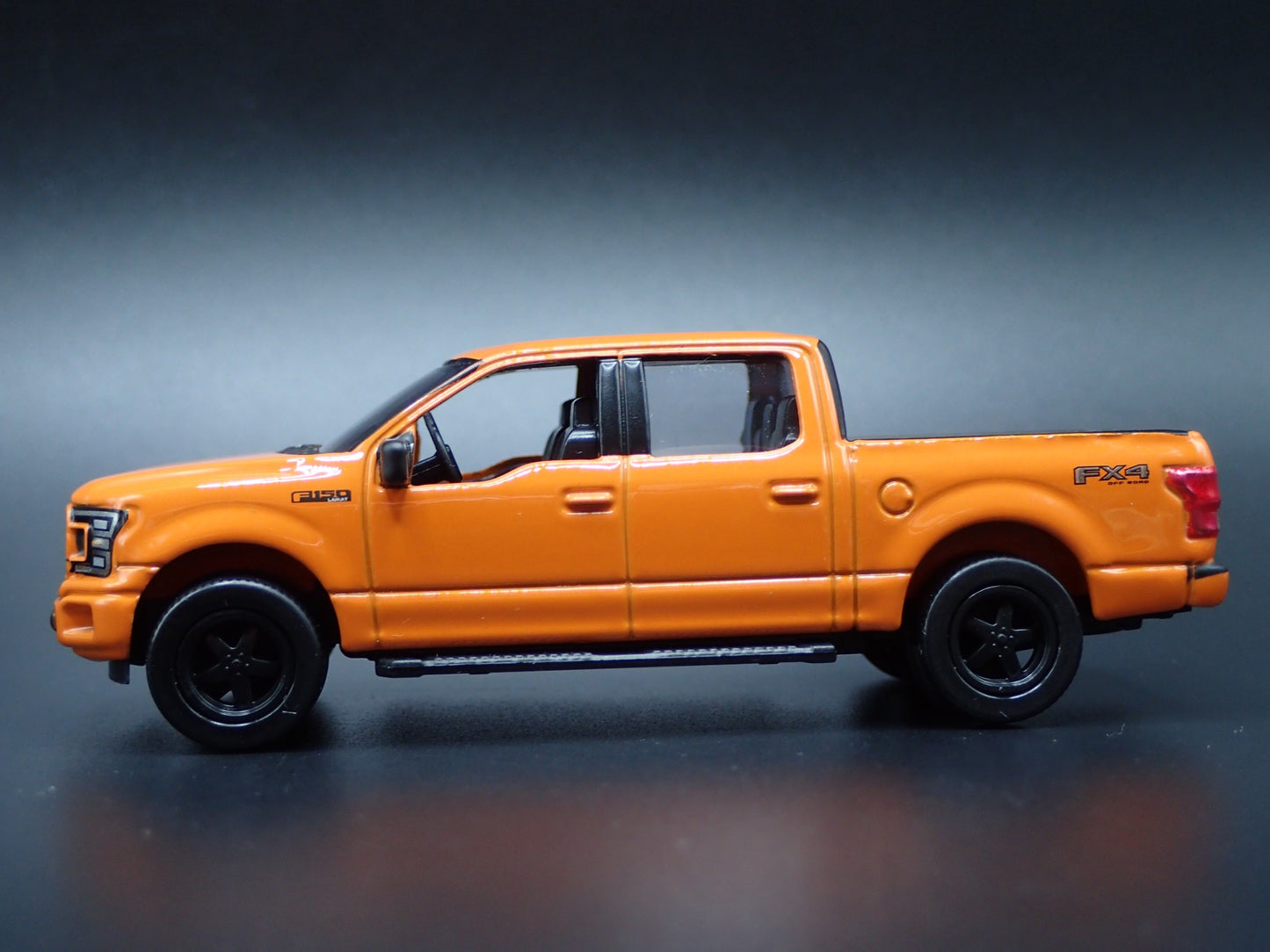 2015-2020 FORD F150 LARIAT PICKUP TRUCK ORANGE 1:64 SCALE DIECAST MODEL CAR