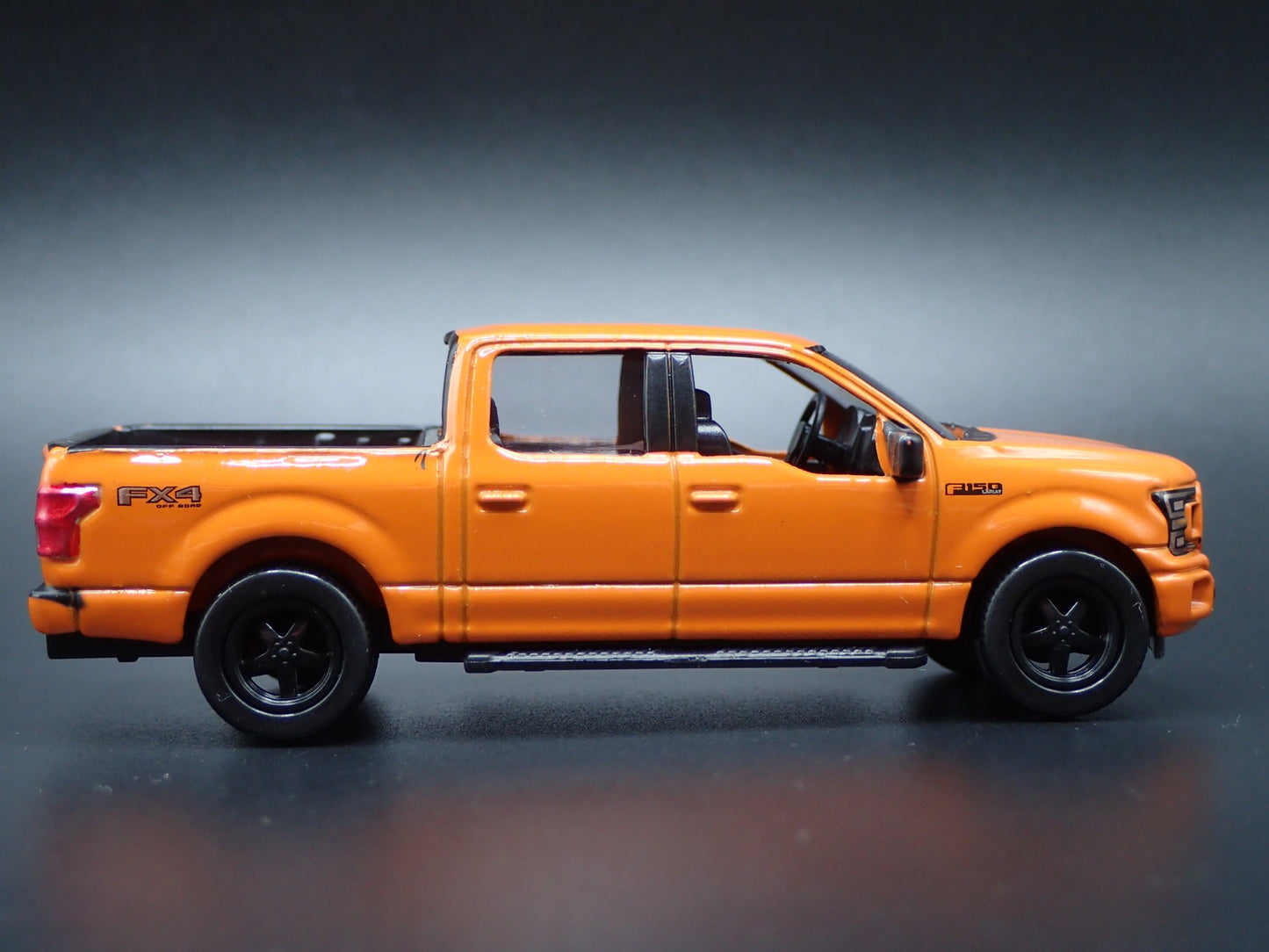 2015-2020 FORD F150 LARIAT PICKUP TRUCK ORANGE 1:64 SCALE DIECAST MODEL CAR