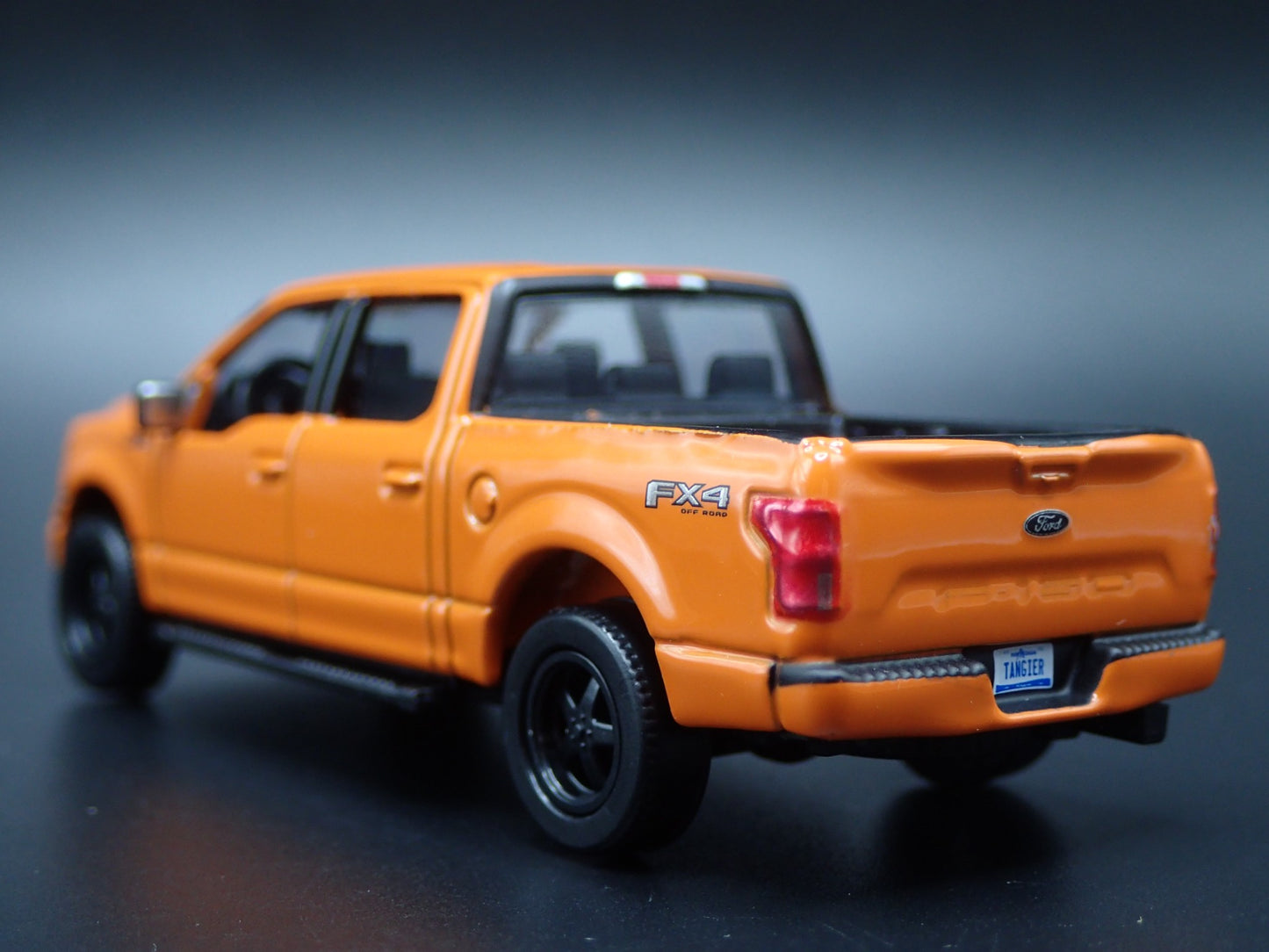 2015-2020 FORD F150 LARIAT PICKUP TRUCK ORANGE 1:64 SCALE DIECAST MODEL CAR