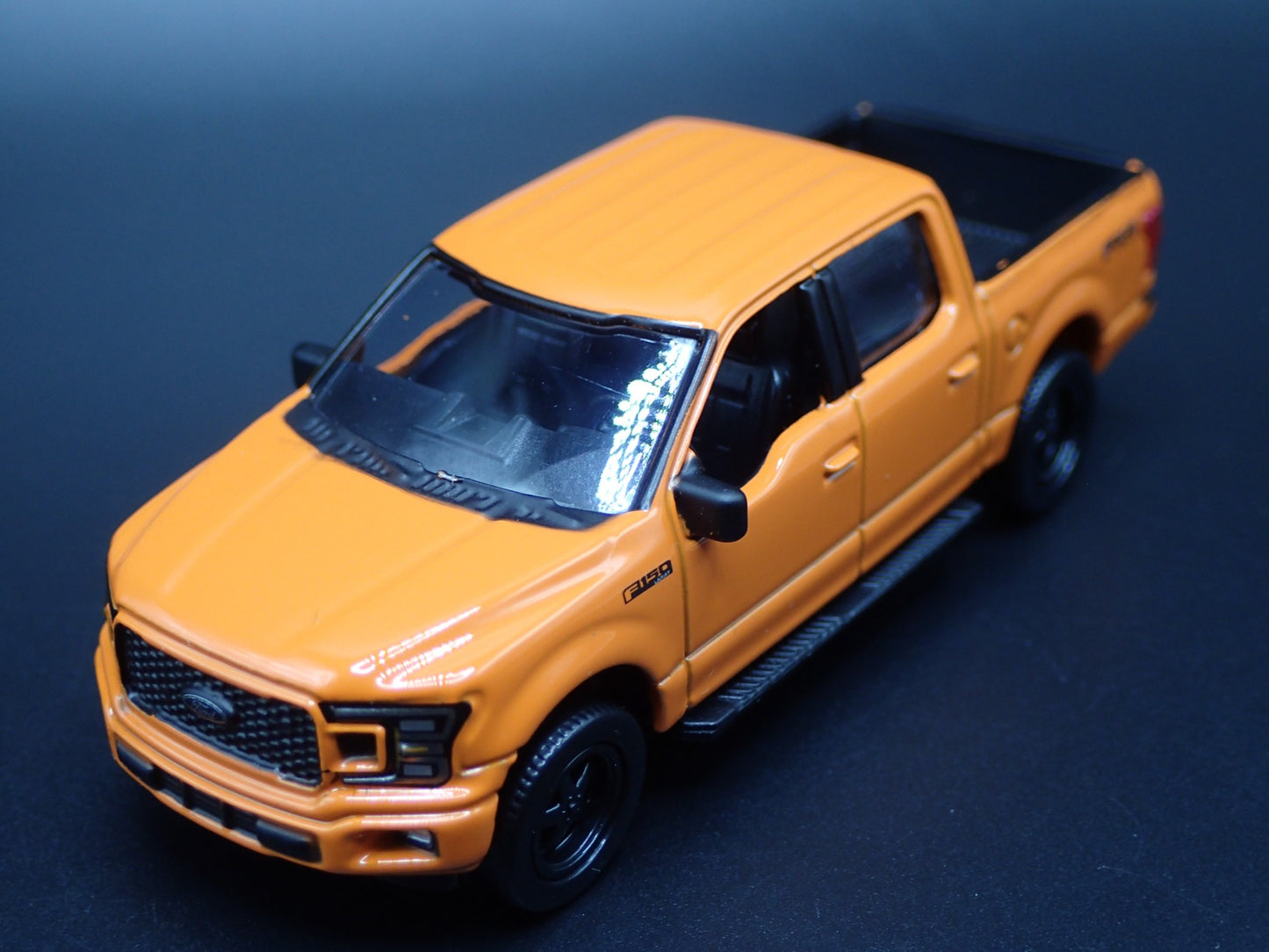 2015-2020 FORD F150 LARIAT PICKUP TRUCK ORANGE 1:64 SCALE DIECAST MODEL CAR