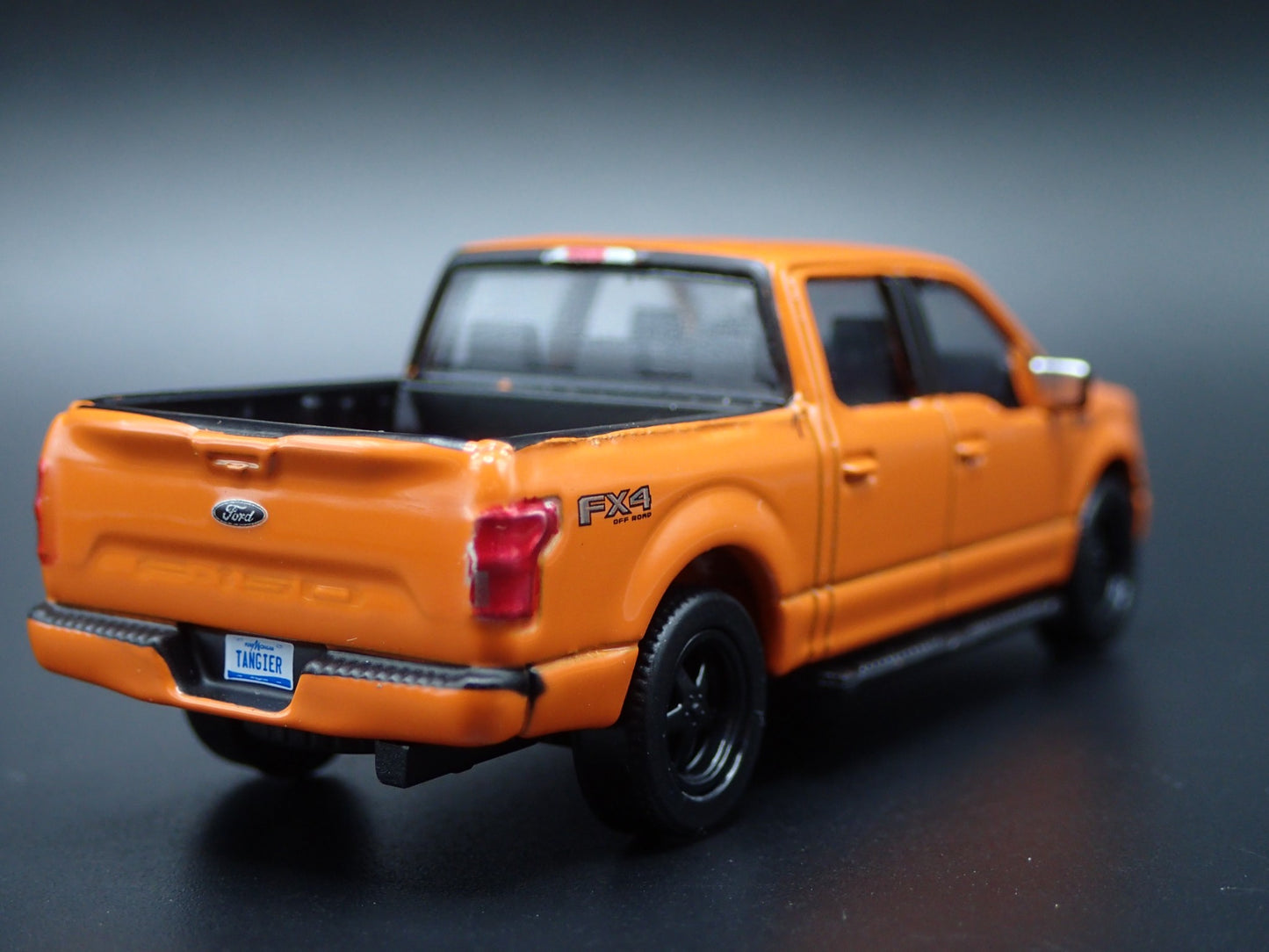 2015-2020 FORD F150 LARIAT PICKUP TRUCK ORANGE 1:64 SCALE DIECAST MODEL CAR