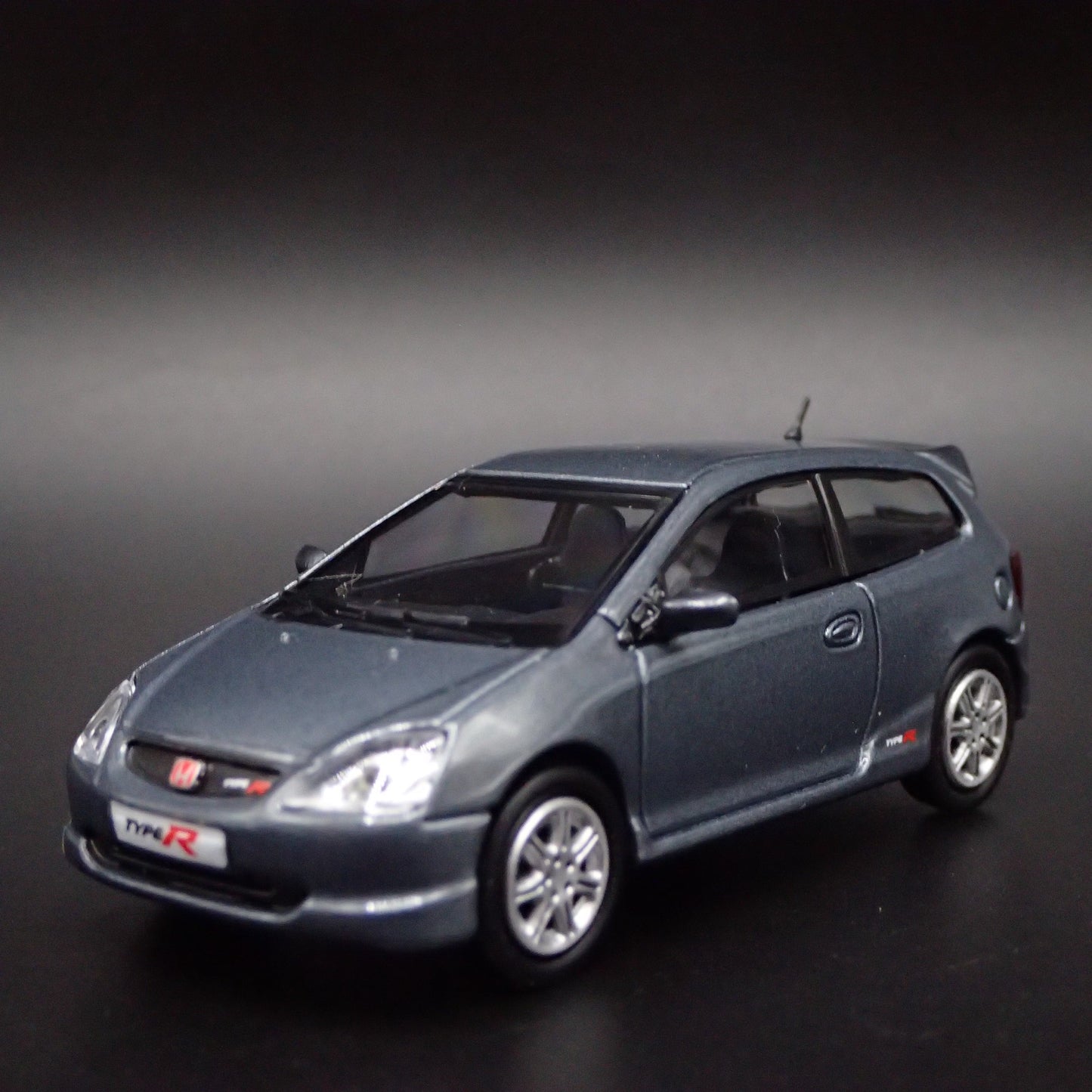 2007-2011 HONDA CIVIC TYPE R EP3 GREY 1:64 SCALE COLLECTIBLE DIECAST MODEL CAR