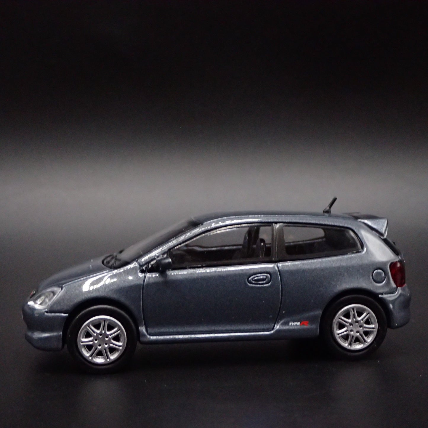 2007-2011 HONDA CIVIC TYPE R EP3 GREY 1:64 SCALE COLLECTIBLE DIECAST MODEL CAR