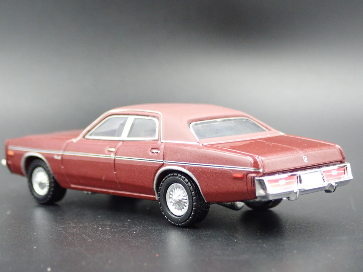 1976 76 DODGE CORONET 4 FOUR DOOR RARE 1/64 SCALE COLLECTIBLE DIECAST MODEL CAR-Burning Rubber Toy Company