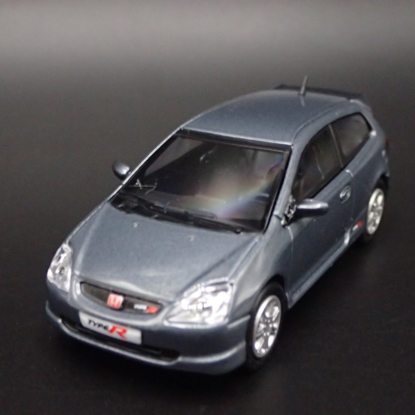 2007-2011 HONDA CIVIC TYPE R EP3 GREY 1:64 SCALE COLLECTIBLE DIECAST MODEL CAR