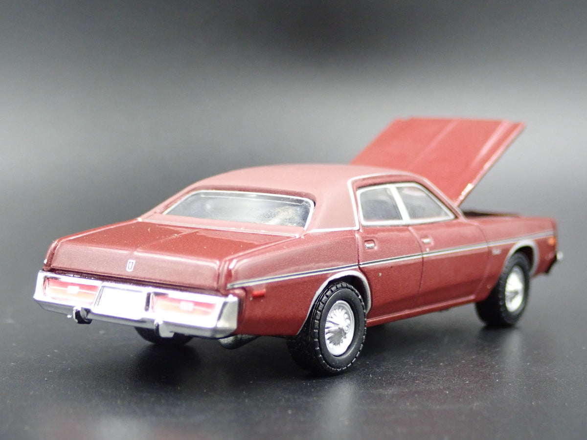1976 76 DODGE CORONET 4 FOUR DOOR RARE 1/64 SCALE COLLECTIBLE DIECAST MODEL CAR-Burning Rubber Toy Company