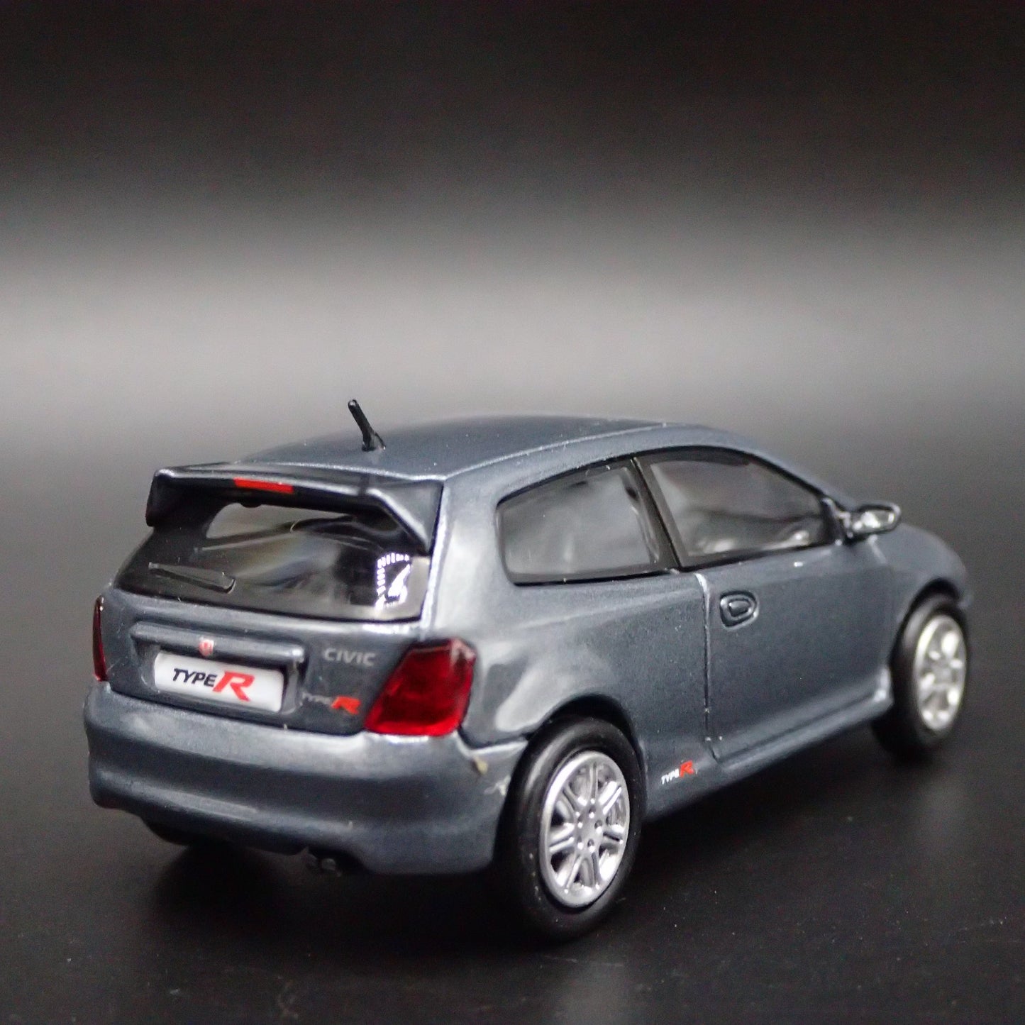2007-2011 HONDA CIVIC TYPE R EP3 GREY 1:64 SCALE COLLECTIBLE DIECAST MODEL CAR