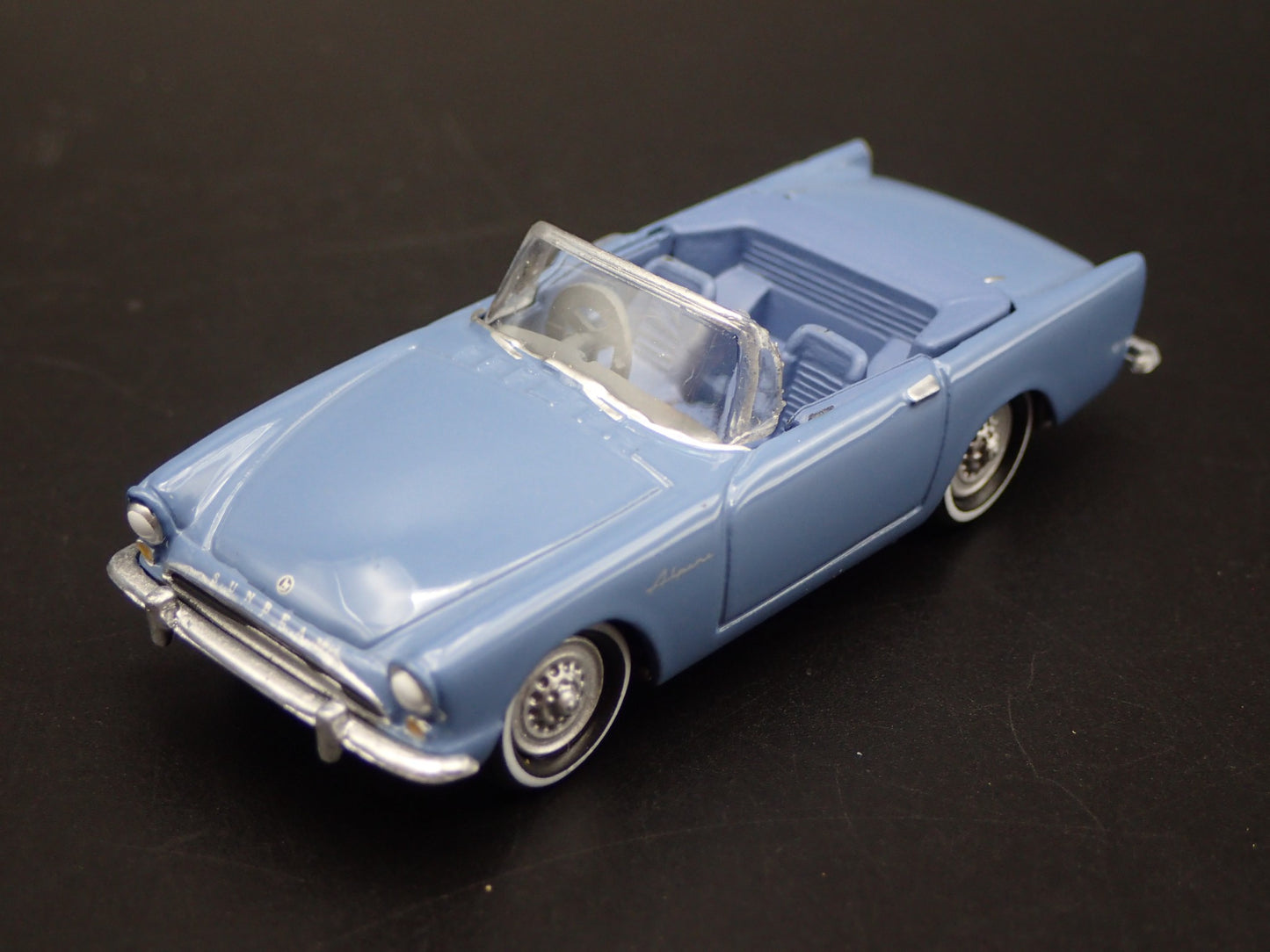 1959-1968 SUNBEAM ALPINE CONVERTIBLE JAMES BOND 007 1:64 SCALE DIECAST MODEL CAR
