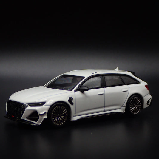2019-2024 AUDI AVANT RS6-R STATION WAGON 1/64 SCALE DIORAMA DIECAST MODEL CAR