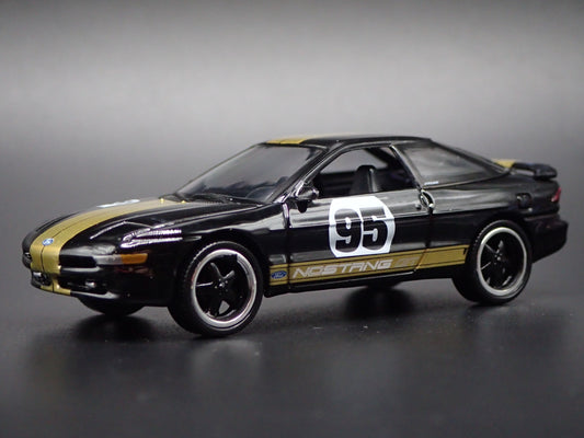 1995 95 FORD PROBE GT BLACK 1:64 SCALE COLLECTIBLE DIORAMA DIECAST MODEL CAR