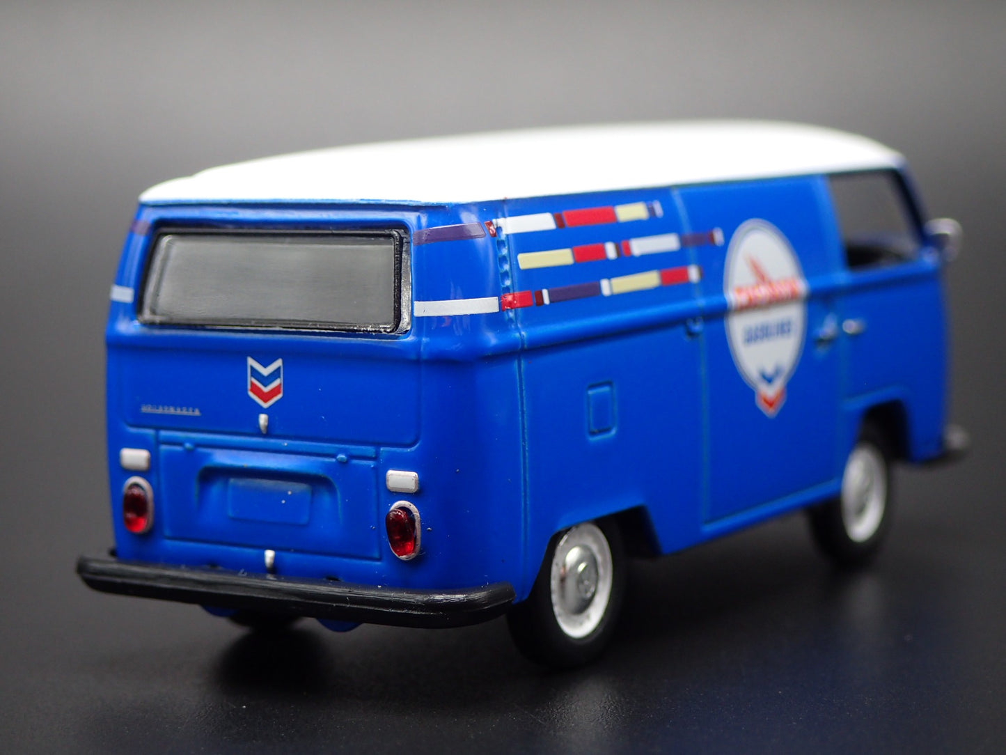 1967-1979 VW VOLKSWAGEN TYPE 2 T2 PANEL VAN CHEVRON 1/64 SCALE DIECAST MODEL CAR