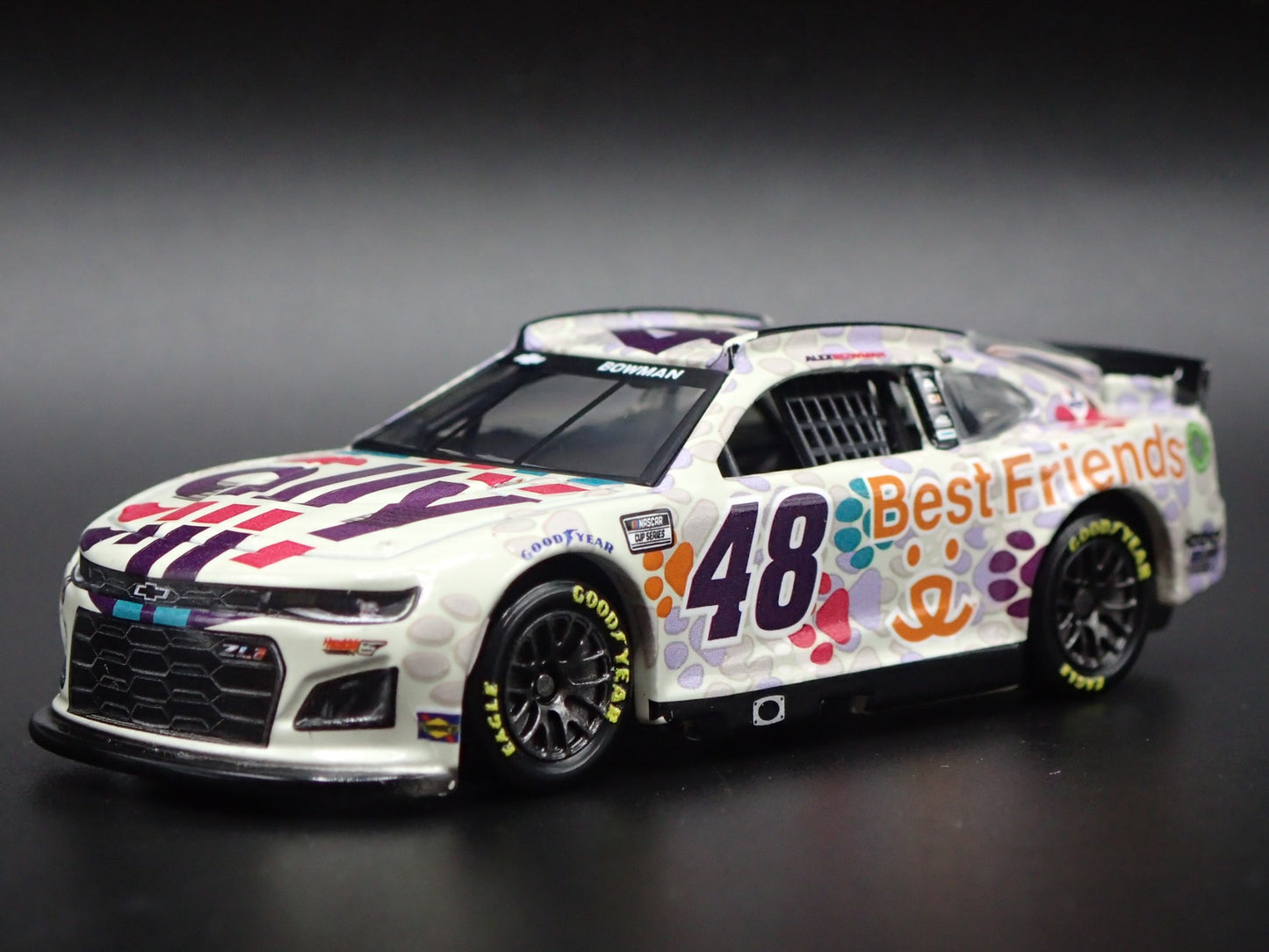 2022 CHEVY CAMARO ZL1 #48 ALEX BOWMAN ALLY BEST F NASCAR 1:64 DIECAST MODEL CAR