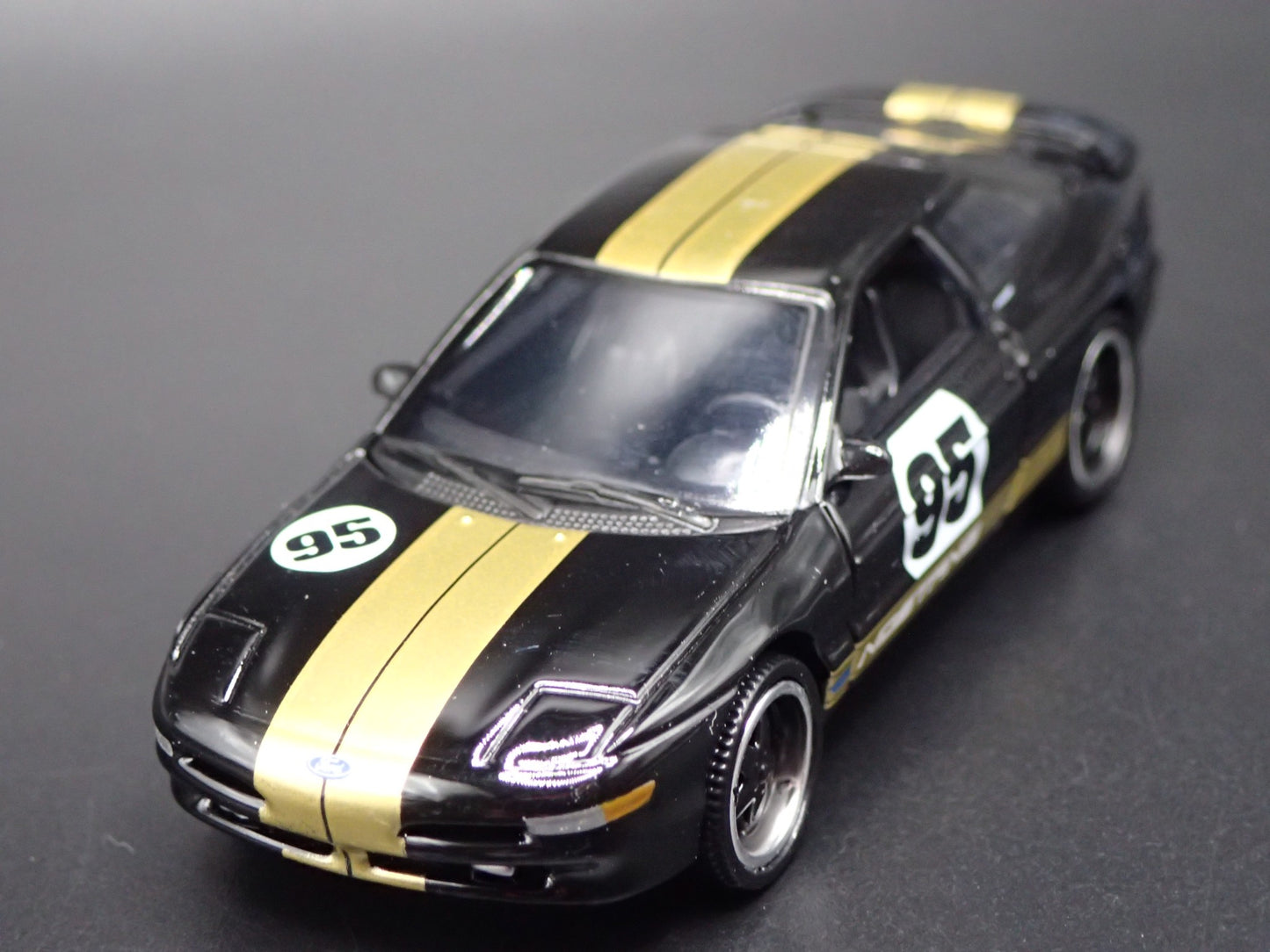 1995 95 FORD PROBE GT BLACK 1:64 SCALE COLLECTIBLE DIORAMA DIECAST MODEL CAR