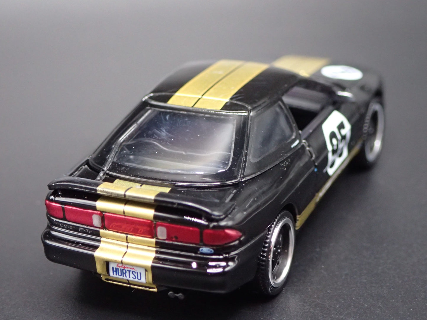 1995 95 FORD PROBE GT BLACK 1:64 SCALE COLLECTIBLE DIORAMA DIECAST MODEL CAR