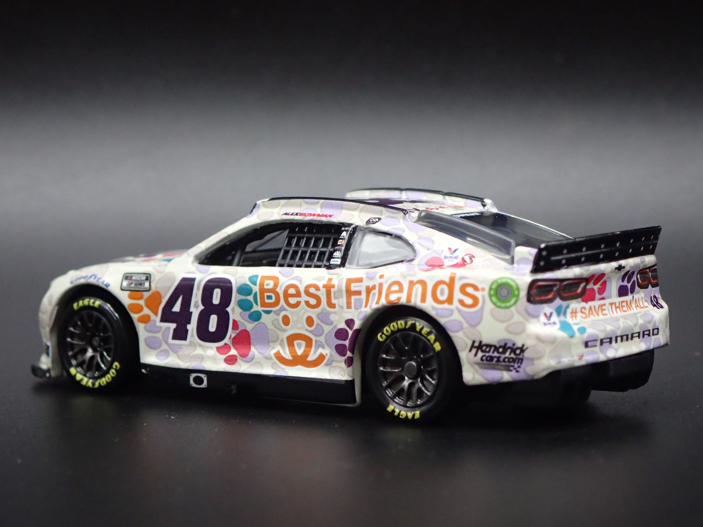 2022 CHEVY CAMARO ZL1 #48 ALEX BOWMAN ALLY BEST F NASCAR 1:64 DIECAST MODEL CAR