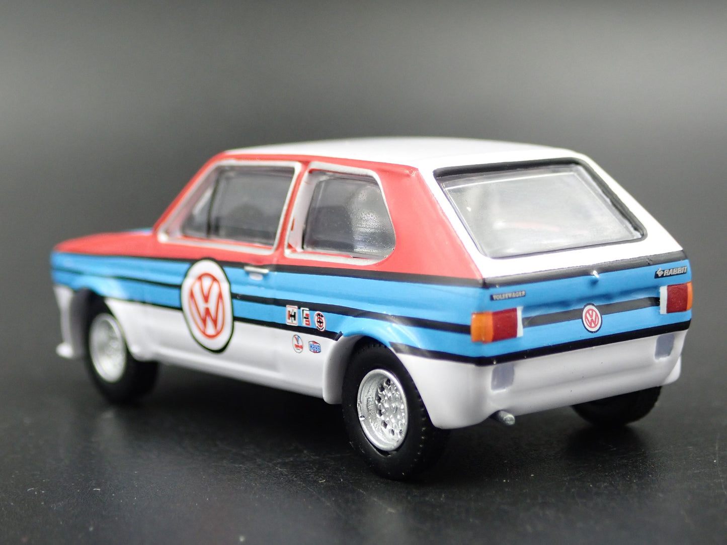 1975 75 VW VOLKSWAGEN RABBIT WIDEBODY MK1 1:64 SCALE DIORAMA DIECAST MODEL CAR