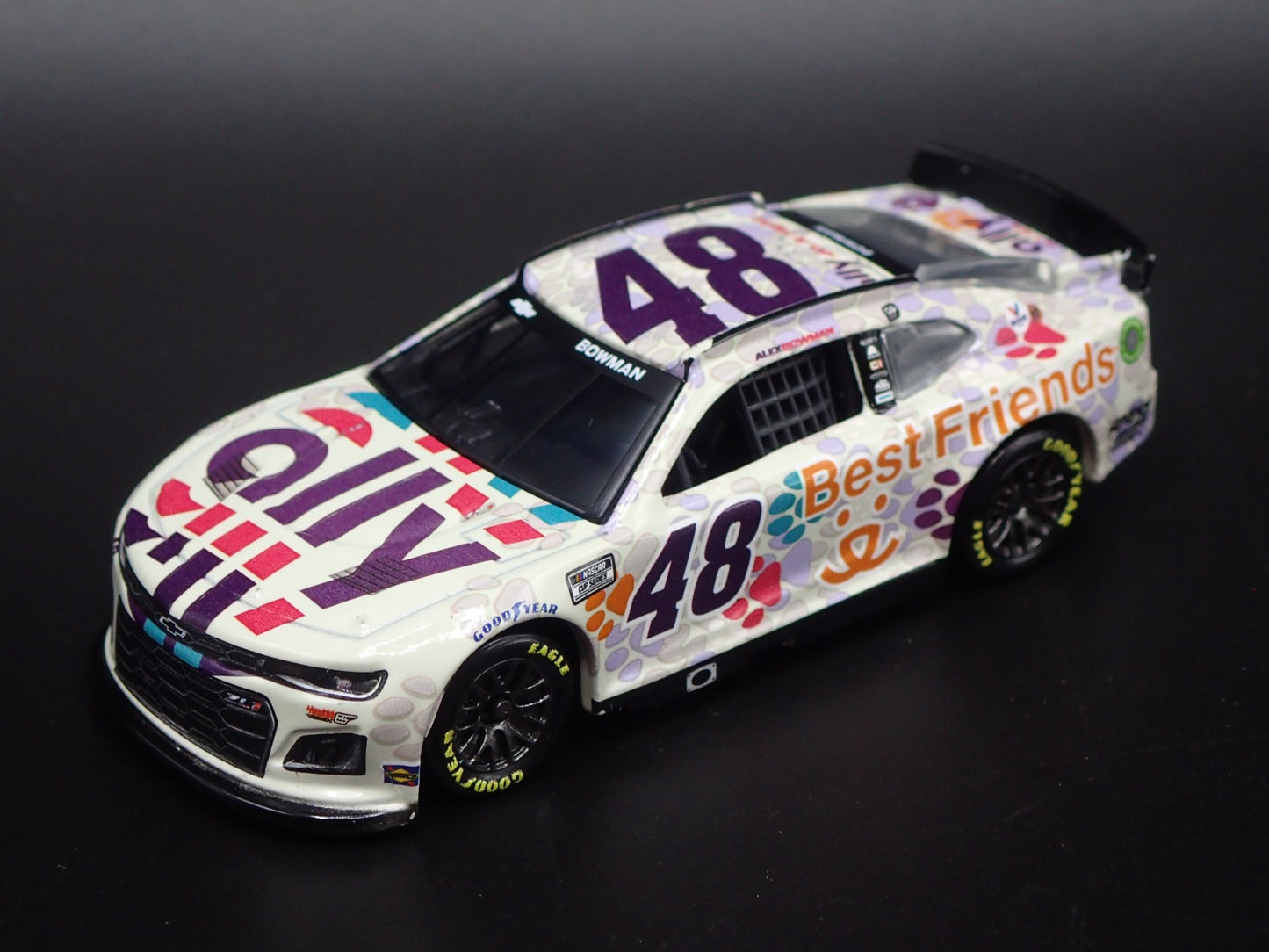 2022 CHEVY CAMARO ZL1 #48 ALEX BOWMAN ALLY BEST F NASCAR 1:64 DIECAST MODEL CAR