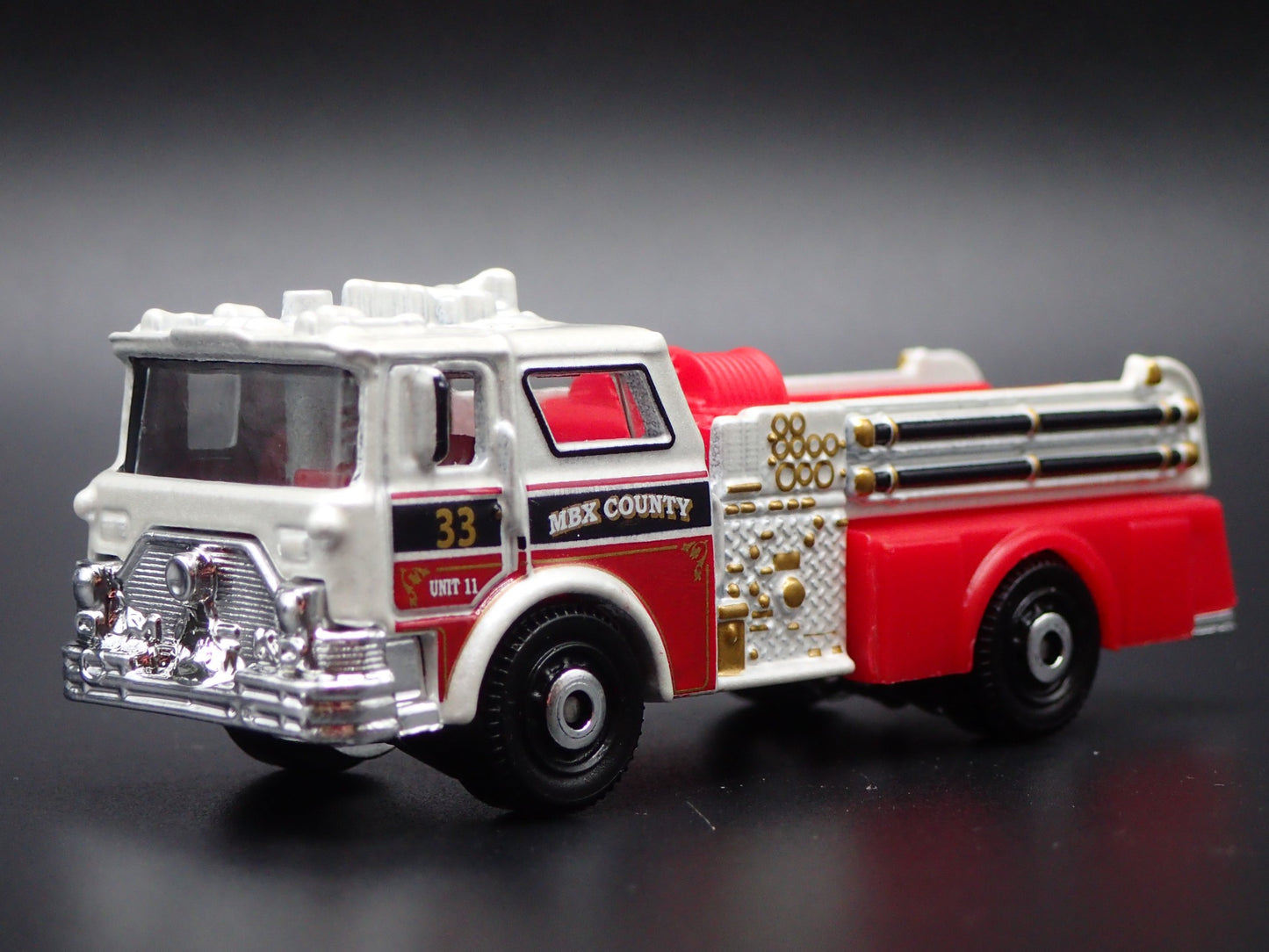 1967-1990 MACK CF FIRE ENGINE TRUCK 1:64 MB SCALE COLLECTIBLE DIECAST MODEL CAR