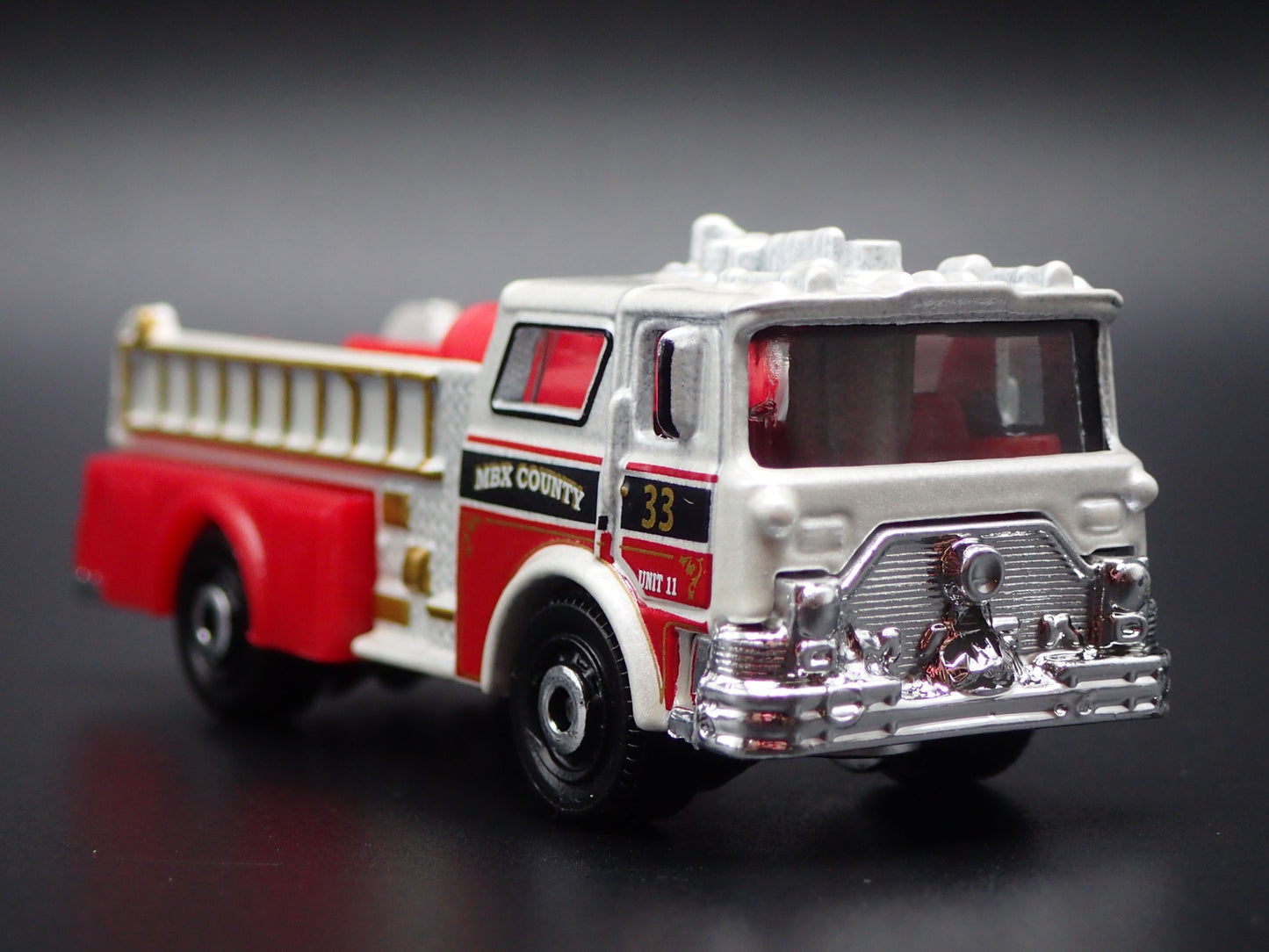 1967-1990 MACK CF FIRE ENGINE TRUCK 1:64 MB SCALE COLLECTIBLE DIECAST MODEL CAR