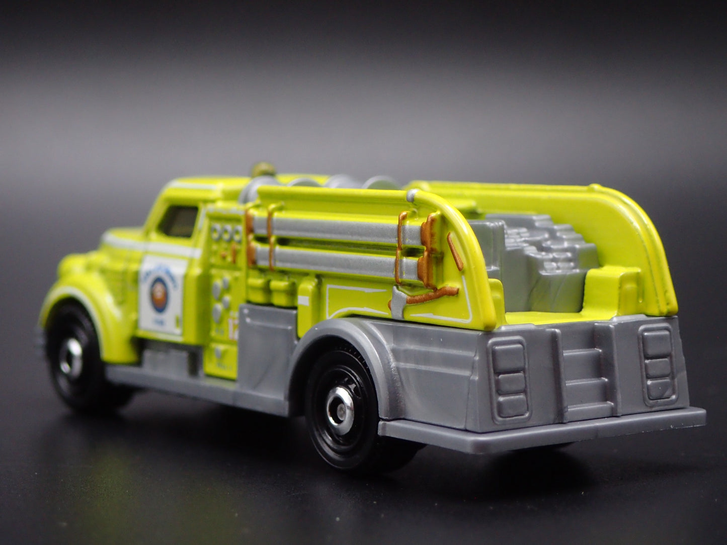 VINTAGE FIRE TRUCK SAN LUIS OBISPO, CA 1:64 MB SCALE DIORAMA DIECAST MODEL CAR