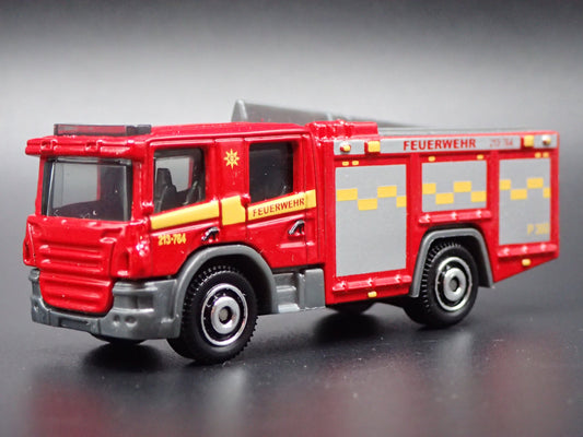 2016-2025 SCANIA P 360 FIRE TRUCK FEUERWEHR RED 1:64 MB SCALE DIECAST MODEL CAR