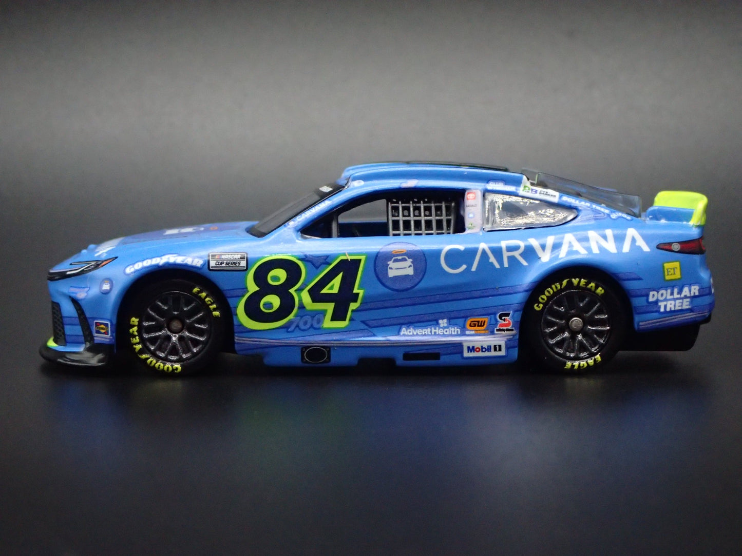 2025 25 TOYOTA CAMRY #84 JIMMIE JOHNSON CARVANA 700TH NASCAR 1:64 DIECAST CAR