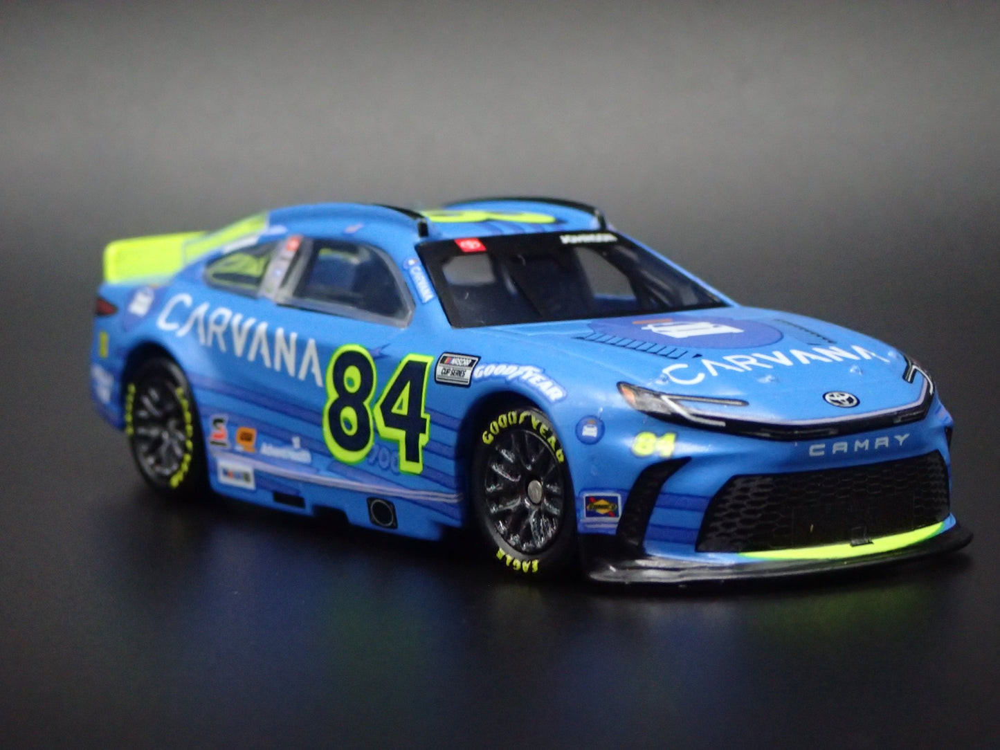 2025 25 TOYOTA CAMRY #84 JIMMIE JOHNSON CARVANA 700TH NASCAR 1:64 DIECAST CAR