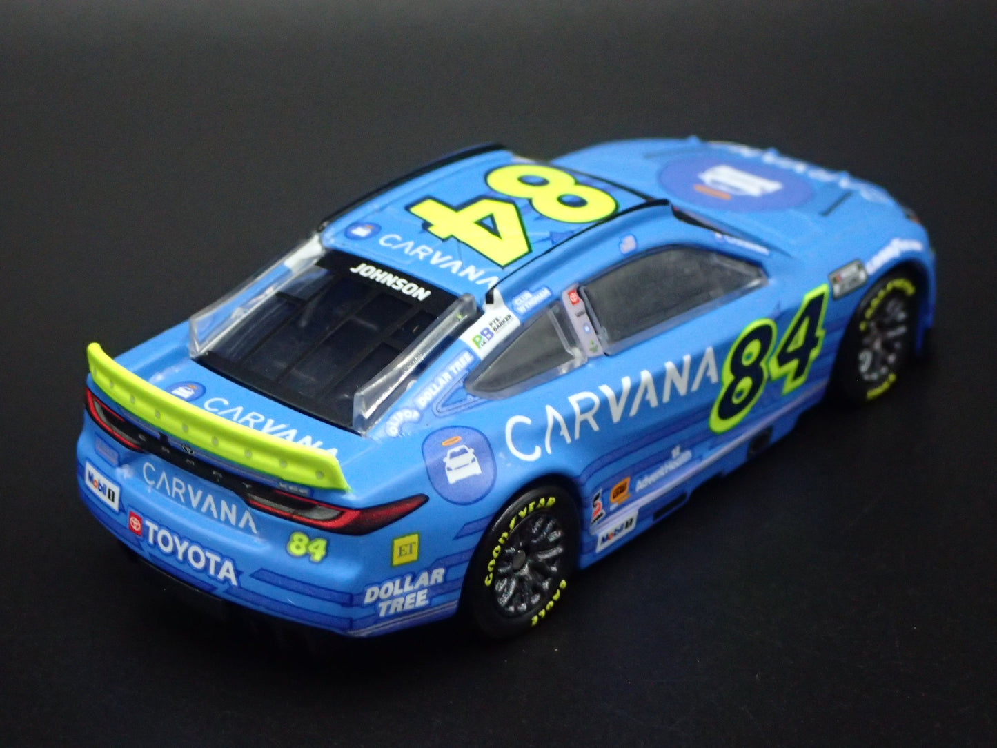 2025 25 TOYOTA CAMRY #84 JIMMIE JOHNSON CARVANA 700TH NASCAR 1:64 DIECAST CAR