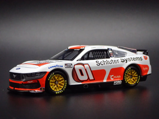 2025 25 FORD MUSTANG #1 COREY LAJOIE SCHLUTER NASCAR 1:64 DIECAST MODEL CAR