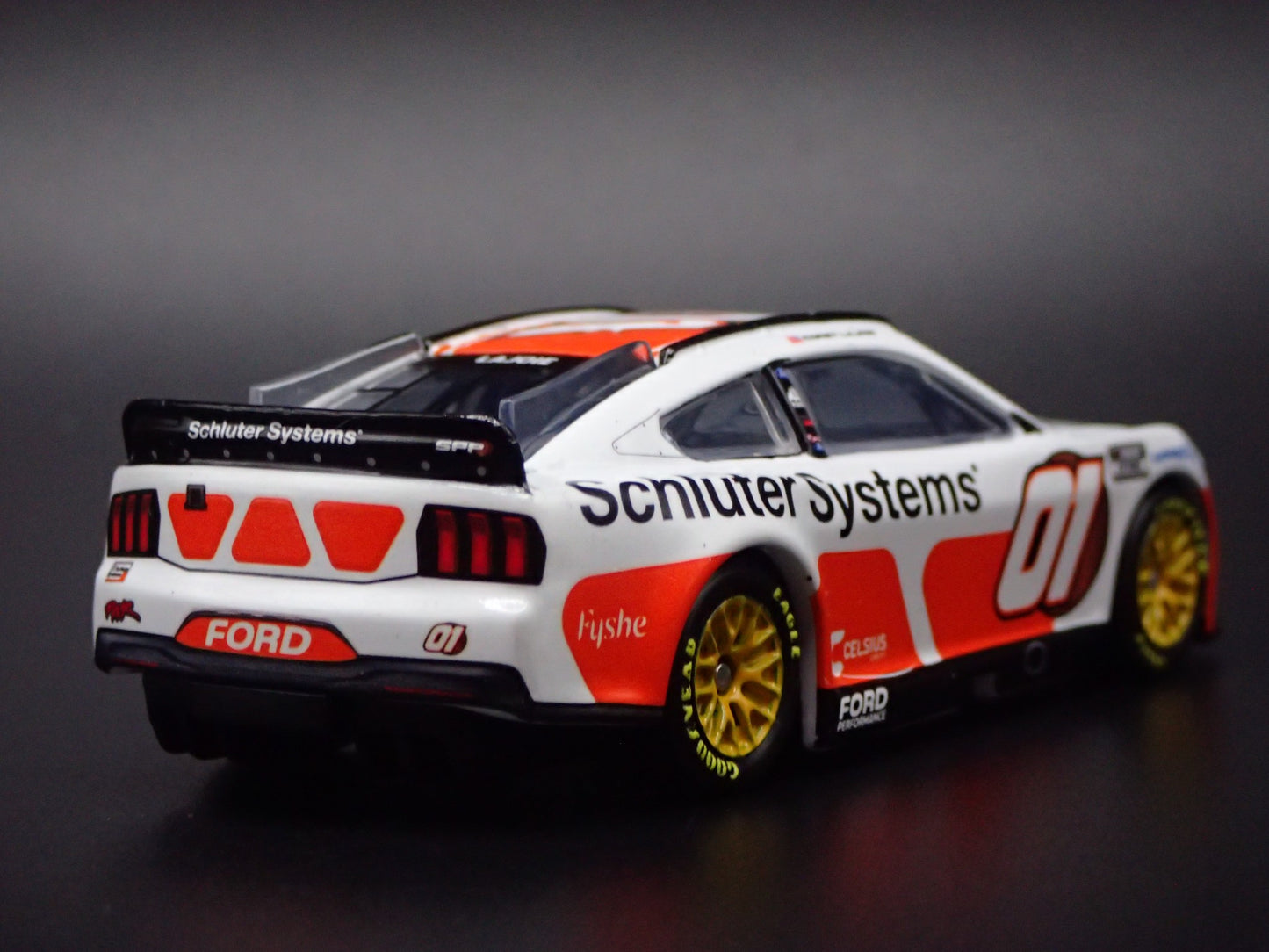 2025 25 FORD MUSTANG #1 COREY LAJOIE SCHLUTER NASCAR 1:64 DIECAST MODEL CAR