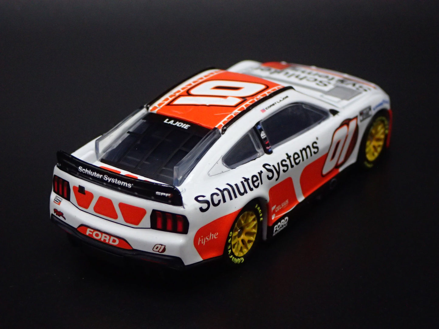 2025 25 FORD MUSTANG #1 COREY LAJOIE SCHLUTER NASCAR 1:64 DIECAST MODEL CAR