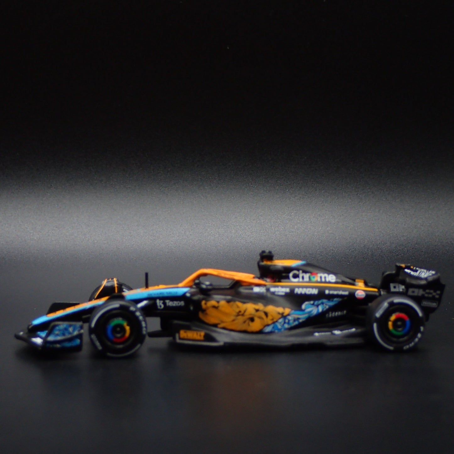 MCLAREN MCL36 DANIEL RICCIARDO #3 2022 ABU DHABI GP F1 1:64 DIECAST MODEL CAR