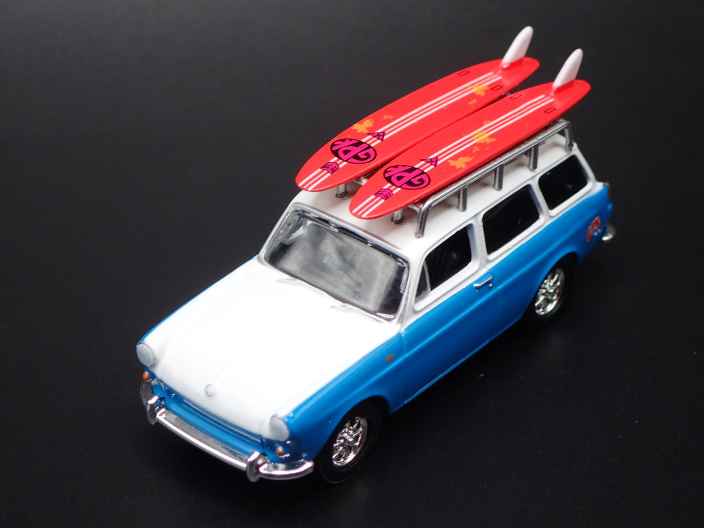 1961-1973 VW VOLKSWAGEN TYPE 3 SQUAREBACK GPK HITCH 1:64 SCALE DIECAST MODEL CAR