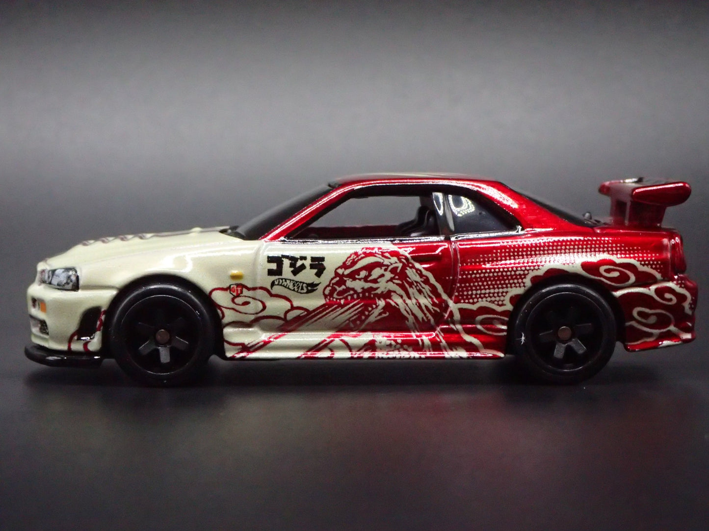 1999-2002 NISSAN SKYLINE GTR BNR34 R34 GODZILLA 1:64 SCALE DIECAST MODEL CAR