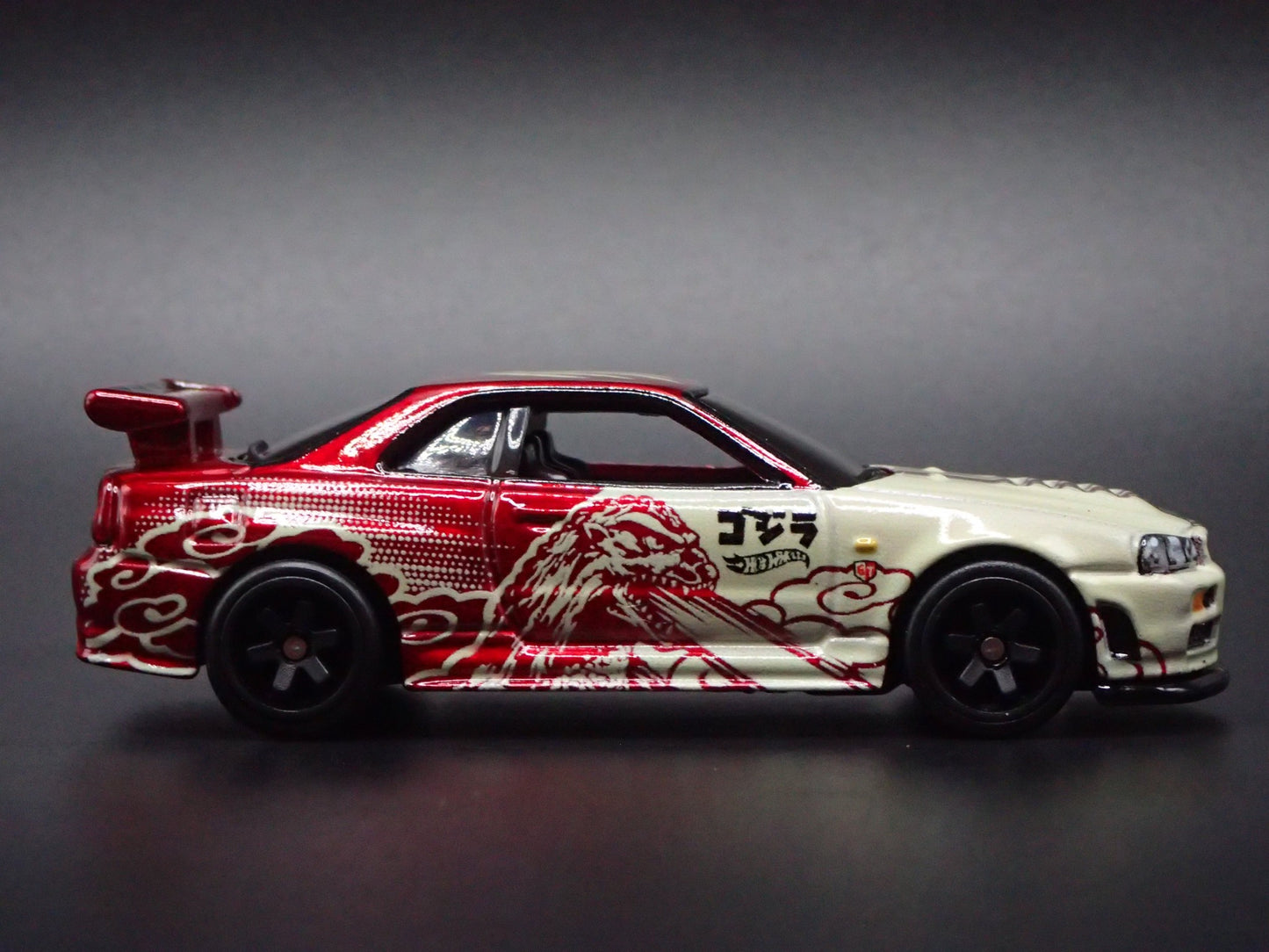 1999-2002 NISSAN SKYLINE GTR BNR34 R34 GODZILLA 1:64 SCALE DIECAST MODEL CAR