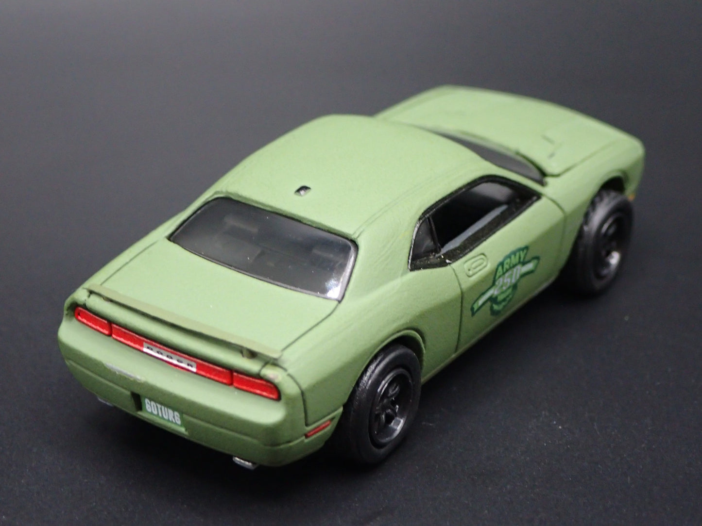 2008-2023 DODGE CHALLENGER RT ARMY 250 ANNIVERSARY 1/64 SCALE DIECAST MODEL CAR