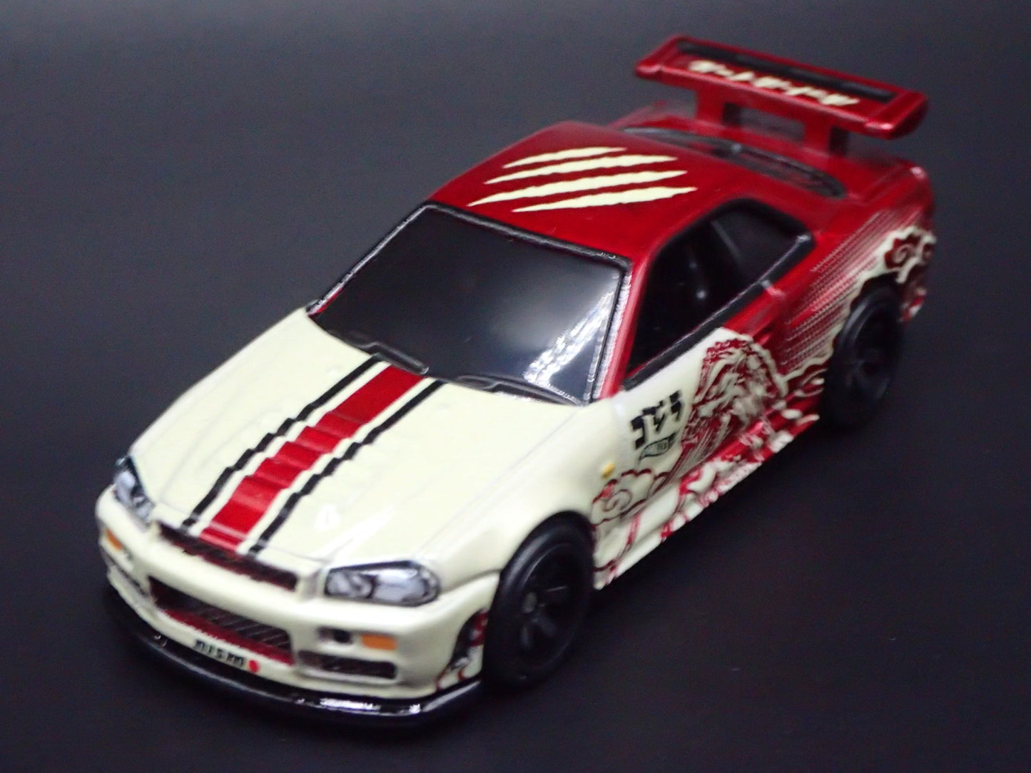 1999-2002 NISSAN SKYLINE GTR BNR34 R34 GODZILLA 1:64 SCALE DIECAST MODEL CAR