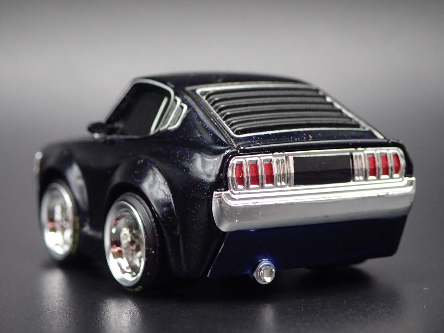 1970-1977 TOYOTA CELICA CAR TUNED JDM BLACK 1:64 SCALE DIORAMA DIECAST MODEL CAR