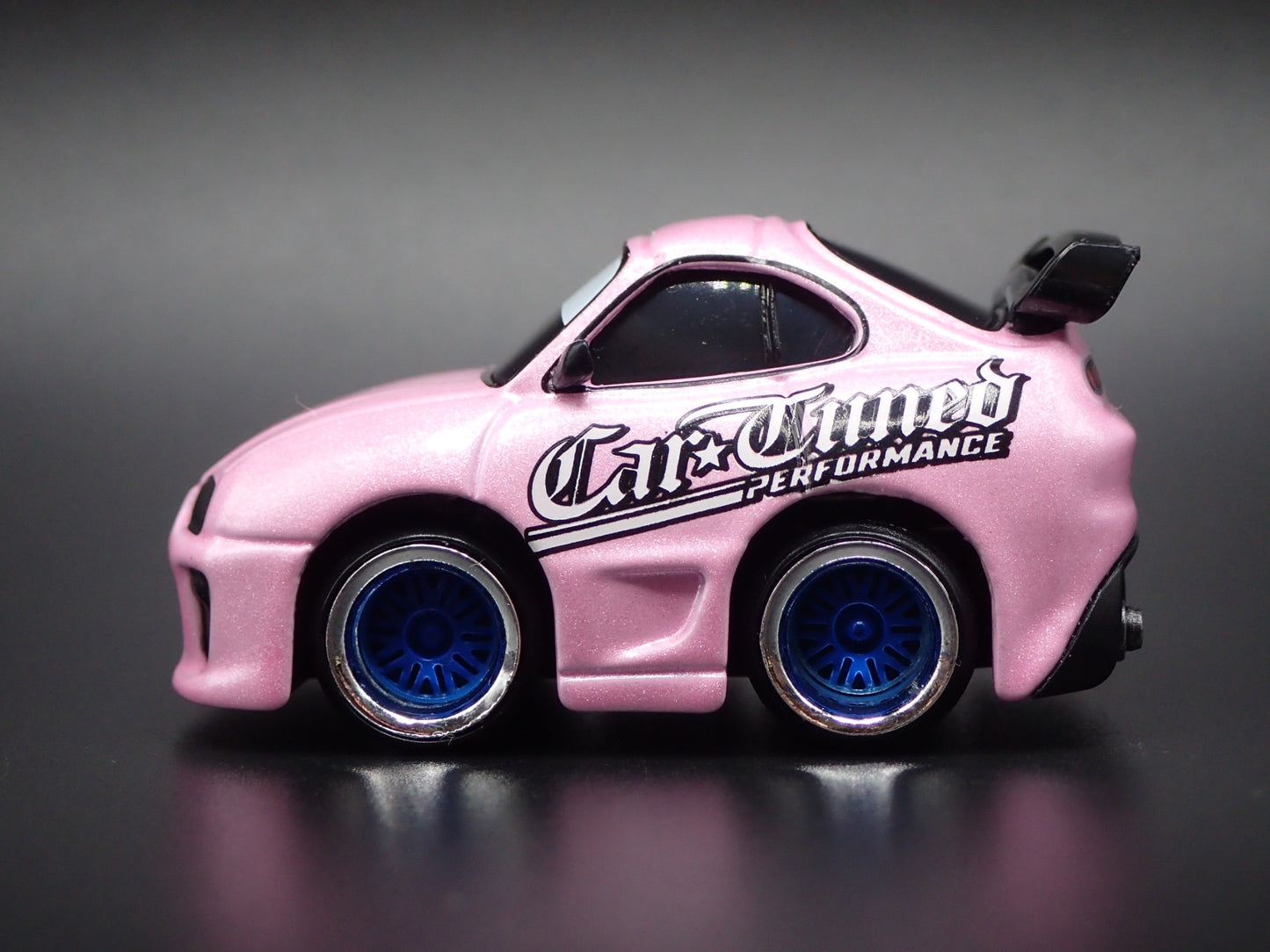 1993-2002 TOYOTA SUPRA CAR TUNED JDM PINK 1/64 SCALE DIORAMA DIECAST MODEL CAR