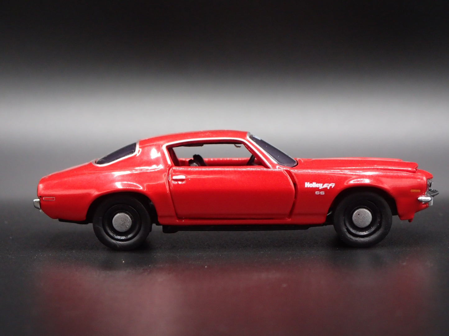 1971 71 CHEVY CHEVROLET CAMARO SS 396 HOLLY EFI RED 1:64 SCALE DIECAST MODEL CAR